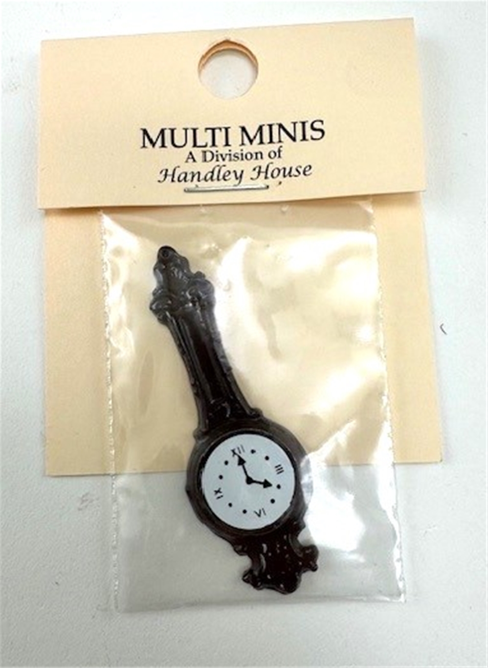 Brown Banjo Clock